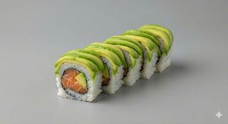 Uramaki green sake