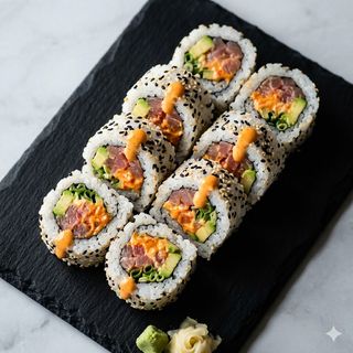 93.Uramaki spicy tuna