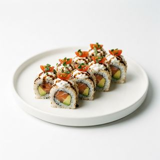Uramaki stracciatella
