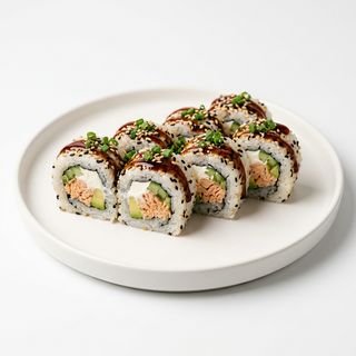 Uramaki teppa roll
