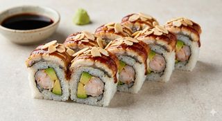 Uramaki unagi roll