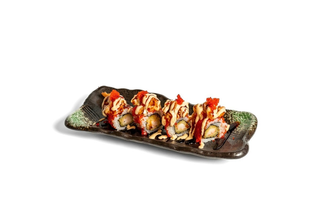 Uramaki ebiten tartar