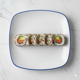 Uramaki salmone