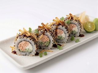 Uramaki salmone cotto