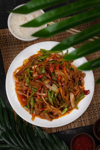 Жареная требуха (350г)