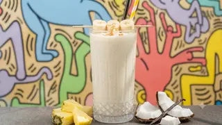 Vanilla coconut smoothie