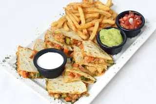 Vegetable Mushroom Quesadilla