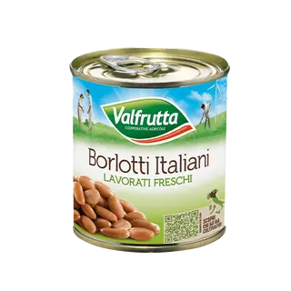 Valfrutta fagioli borlotti - 400 g