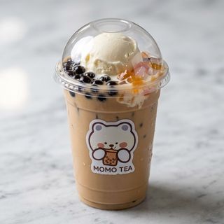Vaniglia gelato milk tea