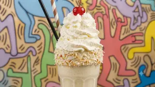 Vanilla milkshake