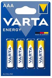 Varta Superlife Alkaline Aaa Batteries, 4-Pack