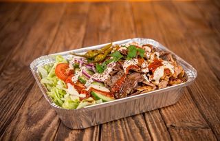 Vaschetta kebab completa - piccola