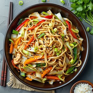 Veg Haka noodles