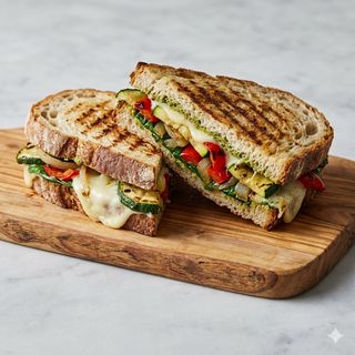 Veg delight grill sandwich
