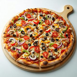 Veg Supreme Pizza Family