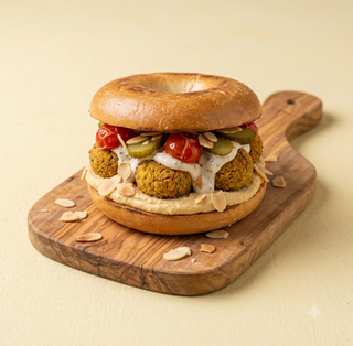 Vegan bagel