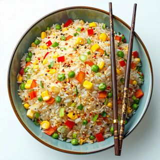 Vegetable fried rice