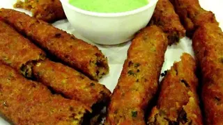 Vegetable seek kebab