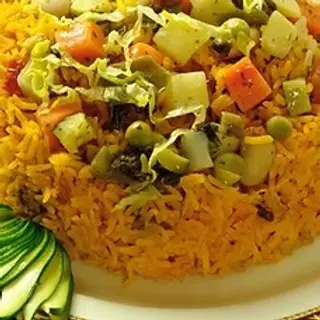 Vegetarian byriani