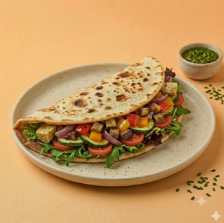 Piadina vegetariana
