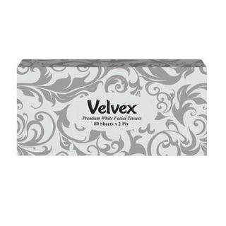 Velvex Premium Plain 80'S Silver