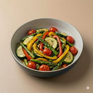 Verdure di stagione saltate