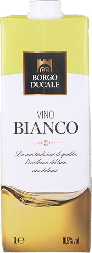 Vino bianco brick 10,5% vol 1lt