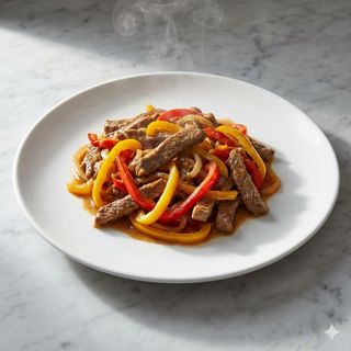 Vitello con peperoni