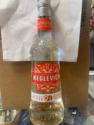 Vodka pesca Alcohol 18% 70 cl