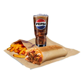 Volcano Burrito Meal