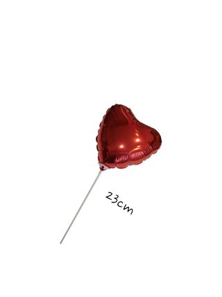 W Crveni Folija balon 23cm