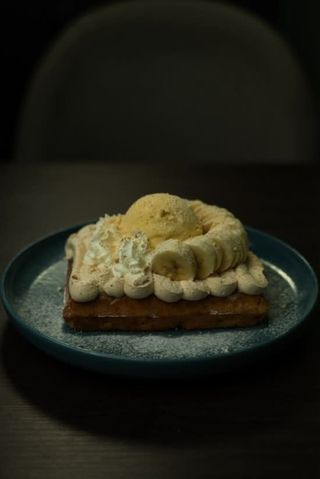 Waffle de Banoffee