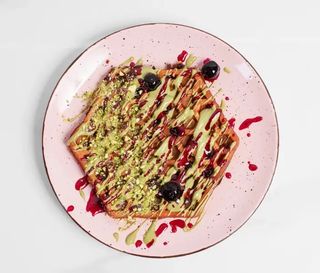 Waffle pistacija amarena