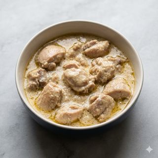 White chicken