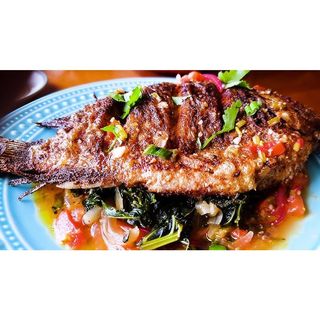 Whole Tilapia Deep Fried