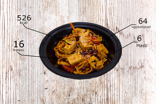 Wok s povrćem I tofuom