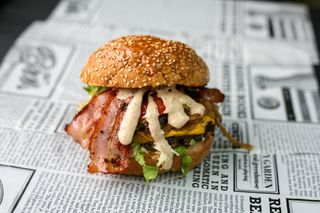 Wolfy Royal burger