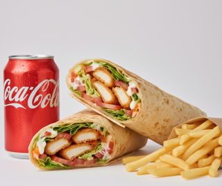 Wrap crunch chicken menù