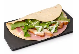 Wrap con petto di pollo