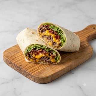 Wrap hamburger
