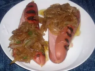 Wurstel con la cipolla