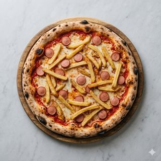 Wurstel e patatine