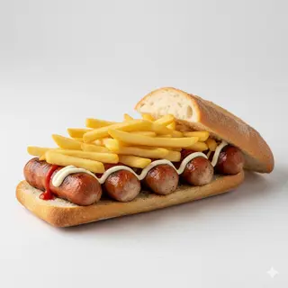 Wurstel e patate