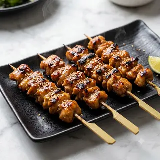 Yakitori pollo