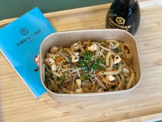 Yaki Udon con Gamberi e Verdure