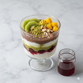 Yogurt affogato in coppetta maxi