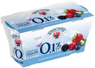 Yougurt vipiteno ai frutti di bosco 125x2 0,1 grassi