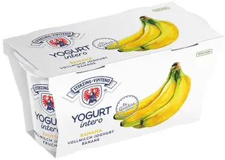 Yougurt vipiteno intero 125x2 banana