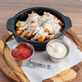 Začinjeni krompir sa prelivom od tartufa