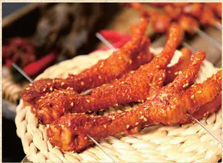 Zampe di pollo arrosto